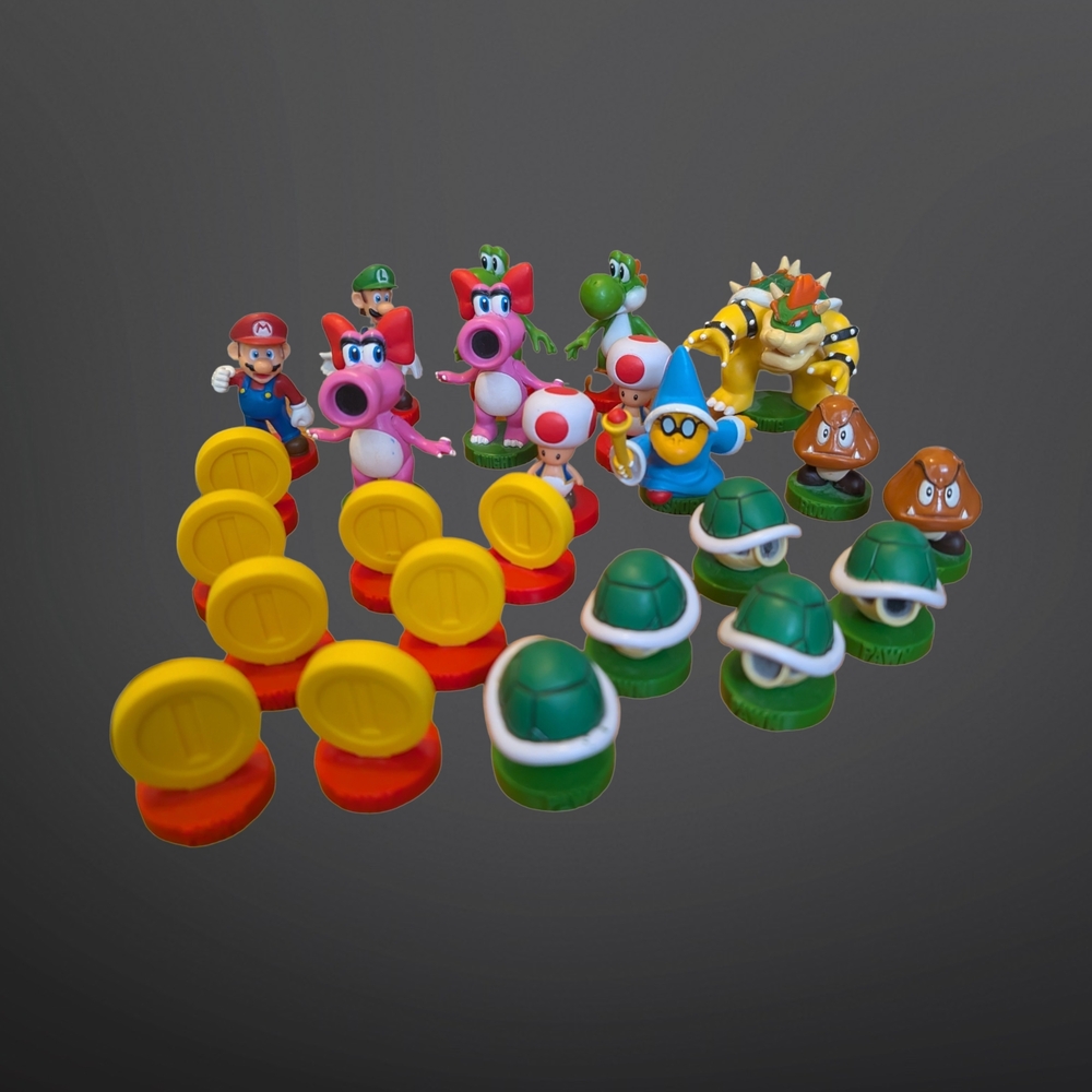 Super Mario Assorted Character Toy Set - Multicolor